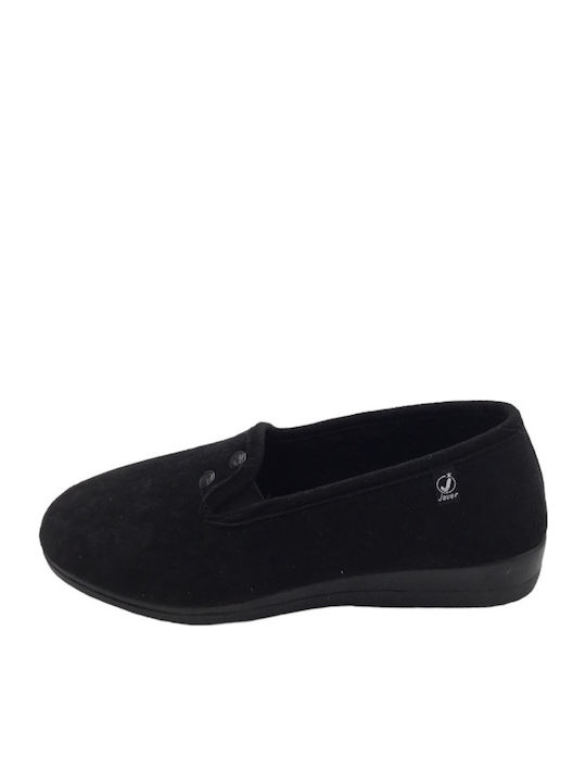 Javer Closed-Toe Slippers Black