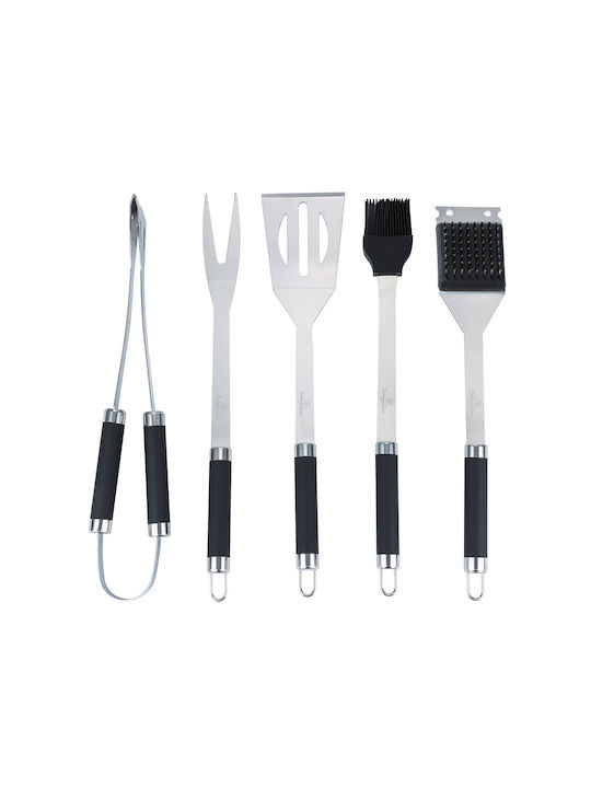Set Accesorii Organizare Grătar Berlinger Haus 6 Piese Carcasă din Oțel Inoxidabil Bh-8652 Berlinger Haus