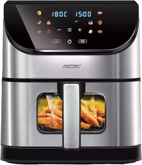 MPM Air Fryer με Wi-Fi 6lt Ασημί