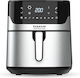 Taurus Air Fryer 6.5lt Ασημί 973993000