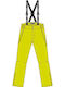 Astrolabio AE9B-047 Men's Trousers for Ski & Snowboard Yellow