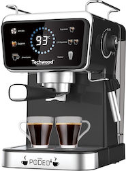 Techwood Automatic for Ground Coffee Brown TCA-1386EXN