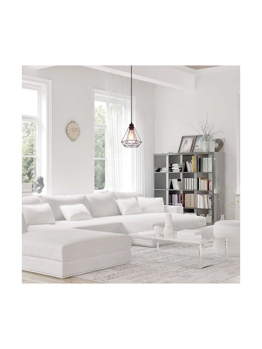 Vivalux Hängelampe Beige mit Fassung E27 20x20x142cm.