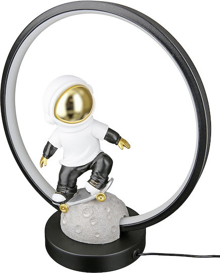 ArteLibre Apollo Dekorative Lampe Astronaut Schwarz