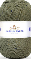 DMC Magnum Tweed Col 083 Olive 400g/840m 74% Ac...