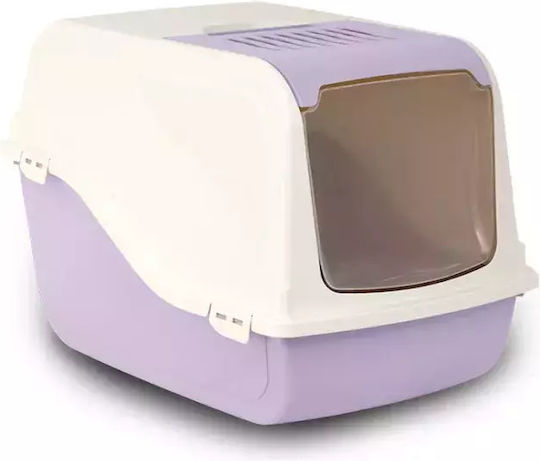 MP Bergamo Λεκάνη Γάτας Μωβ Μ38 x Π58 x Υ38cm