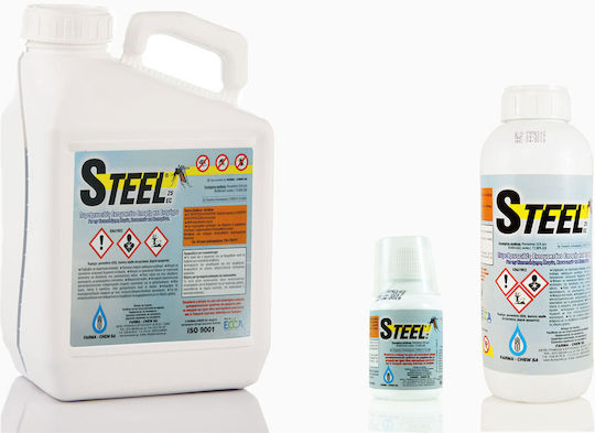 Farma Chem Steel 25ec Insecticide Spray For Flies Mosquitoes Cockroaches
