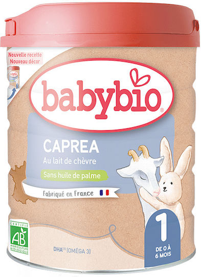 Babybio Мляко на Прах Caprea 1 за 0m++ Месеца 800гр