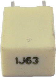 Πυκνωτής Mkt 1μf 63vdc 40vac ; 5%; Pitch:5mm; Kemet; 1uf 63vdc Πολυεστέρα Polyester Film Capacitor