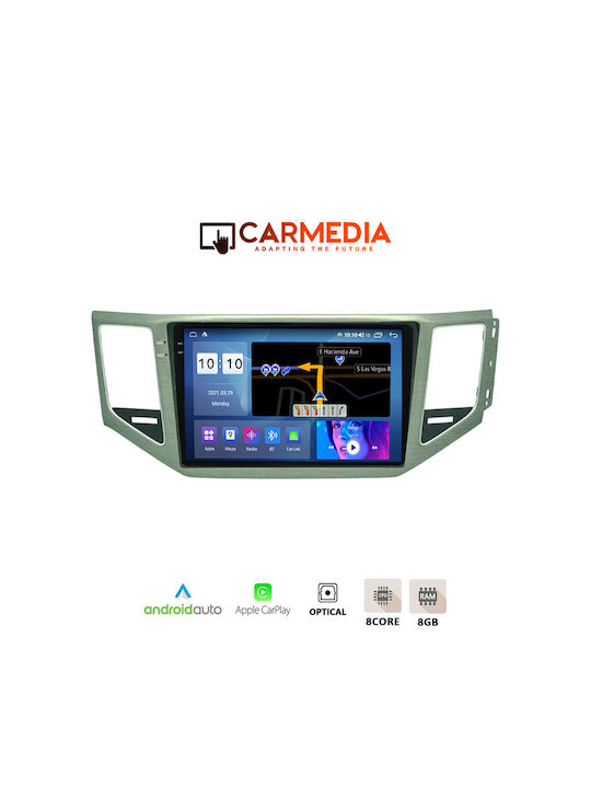 Carmedia Car Audio System for BMW X1 Volkswagen Golf Sportsvan 2014 (Bluetooth/USB/AUX/WiFi/GPS/Apple-Carplay/Android-Auto) with Touch Screen 10.36"