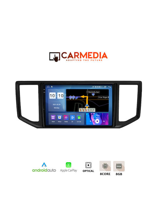 Carmedia Car Audio System for BMW X1 Volkswagen Crafter 2017 (Bluetooth/USB/AUX/WiFi/GPS/Apple-Carplay/Android-Auto) with Touch Screen 10.36"