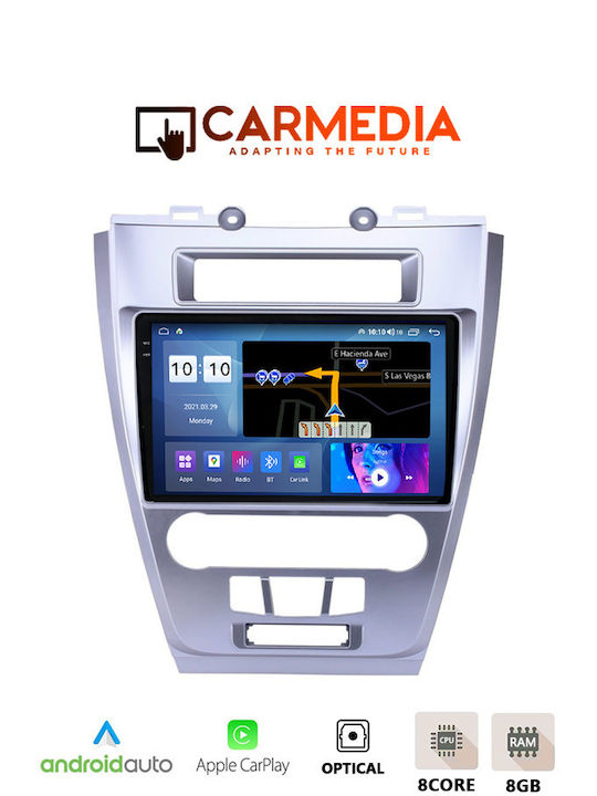 Carmedia Auto-Audiosystem für BMW X1 Ford Vereinigung 2012-2017 (Bluetooth/USB/AUX/WiFi/GPS/Apple-Carplay/Android-Auto) mit Touchscreen 10.36"