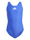 adidas Solid Kids Swimwear One-Piece Blue
