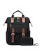 Lovevook Backpack Αδιάβροχο 16.2lt Μαύρο