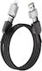Wiwu USB 2.0 Cable USB-C Male - USB-A 100W PD Black 1.2m
