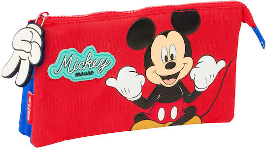 Mickey Mouse Clubhouse Pencil Case Red