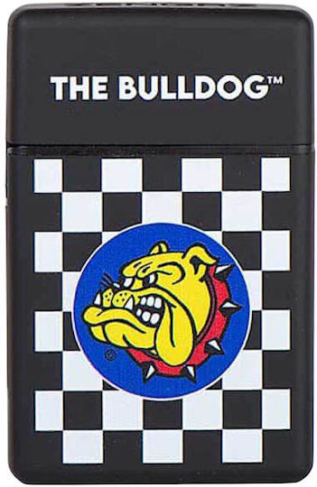The Bulldog Amsterdam Αναπτήρας Flamme Winddicht Checkered (Black)