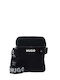 Herrentasche Schulter / Crossbody Schwarz