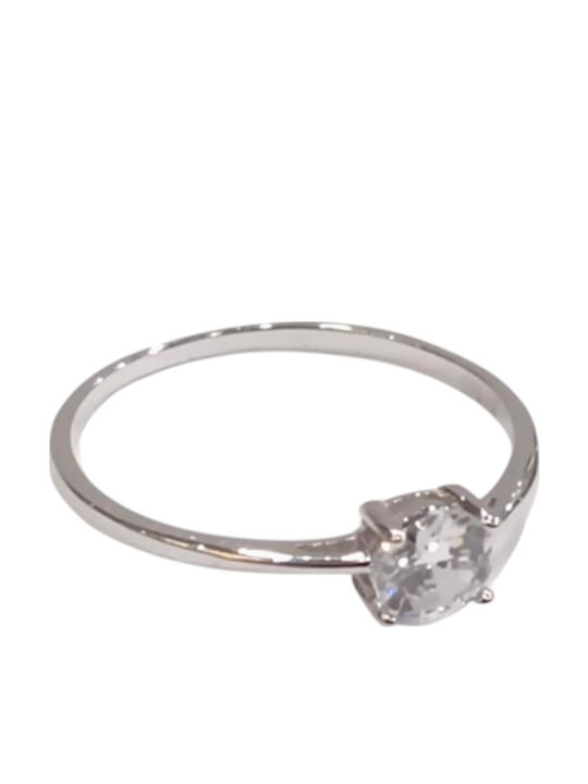 Prince Silvero Damen Ring mit Zirkonia aus Silber
