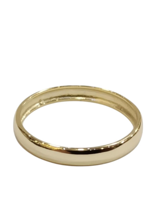 Prince Silvero Ring Small Wedding Band made of Silver Gold Plated