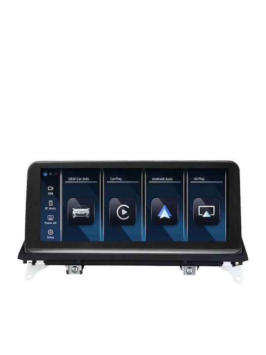 Bizzar Car Audio System for BMW X5 / X6 2010-2013 Bluetooth USB AUX Wi-Fi GPS Apple CarPlay Android Auto with 10.25 Inch Touch Screen