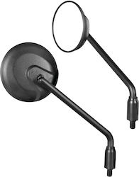 Lampa Motorradrückspiegel 2Stück Schwarz