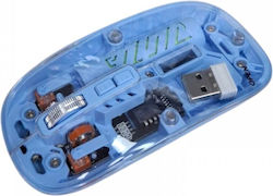Aoas WB08 Wireless Bluetooth Mouse Blue
