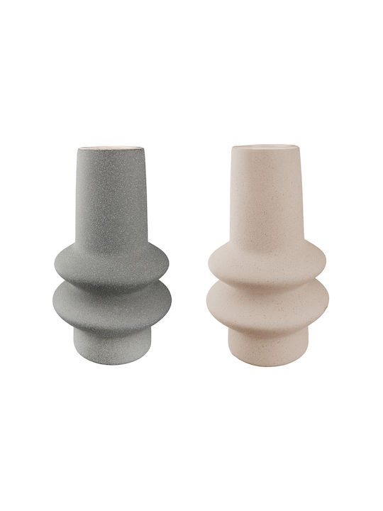 ArteLibre Set Vaze Decorative Ceramice Radon 11x11xÎnălțime 195cm 2 Bucăți (Diverse Culori)