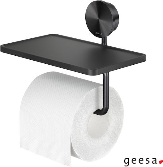 Geesa Opal Wall-mounted Paper Holder Inox Silver