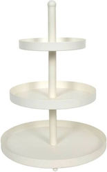 Mplco Amstel Μεταλλική Εταζέρα 3 Ορόφων Λευκή Ø35cm Π25.5xΜ35cm Mplco Amstel Μεταλλική Εταζέρα 3 Ορόφων Λευκή Ø35cm Π25.5xΜ35cm