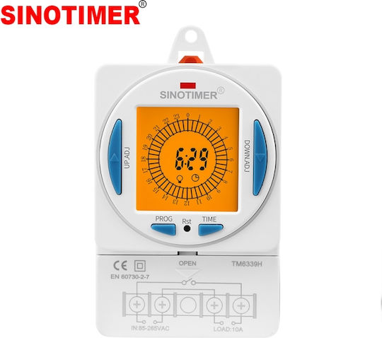 Digitales Relais-Timer Sinotimer 250VAC/10A 50/60Hz TM6339H2-30D