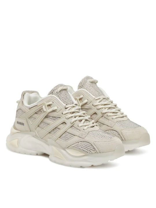 Guess Γυναικεία Sneakers Εκρού