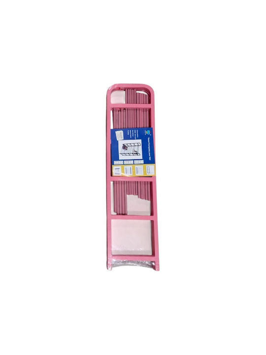 A84 Plastic Shoe Organizer Pink 70x49x18cm