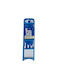 A84 Plastic Shoe Organizer Blue 70x49x18cm