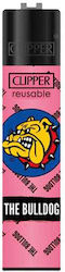 The Bulldog Amsterdam Lighter Flame in Pink color