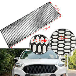 Dekorative Auto Grill 120Stück x 40Stück Silber Farbe