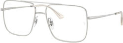 Ray Ban Frames Μεταλλικός Σκελετός Ασημί RB3758...