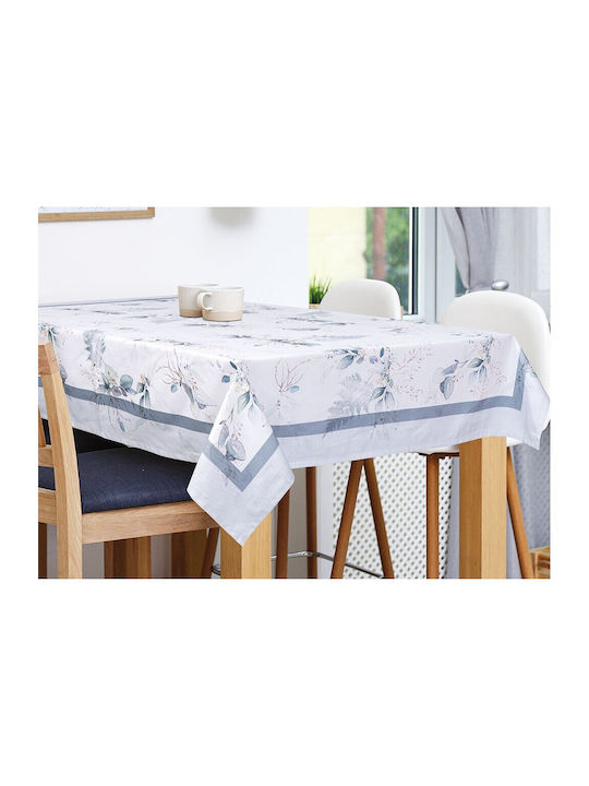 Beauty Home Cotton Tablecloth Light Blue 140x140cm
