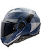 LS2 Advant II Astral Matt Navy Blue Мотоциклетна каска Флип ъп ECE 22.06 1750гр с Sunvisor