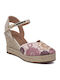 Women's Platform Espadrilles Pink
