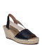 Women's Platform Espadrilles Black