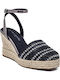 Women's Platform Espadrilles Black