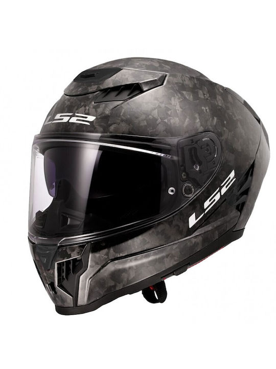 LS2 Dragon FF807 Subic Matt Red Cască Moto Față întreagă ECE 22.06