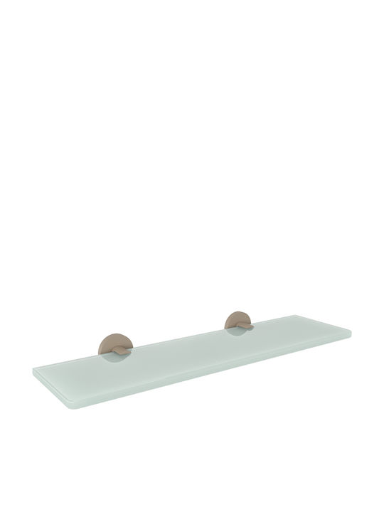 Verdi Omicron Glass Shelf 3022809 Warm Beige 60...