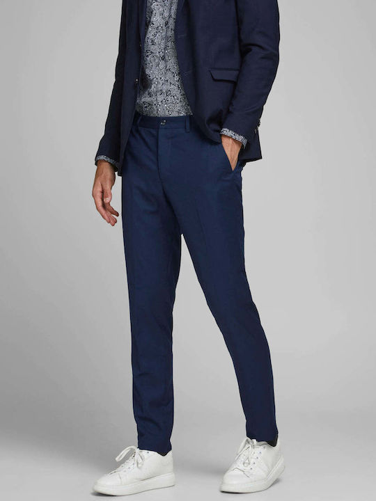 Jack & Jones Παντελόνι Ελαστικό Dark Navy