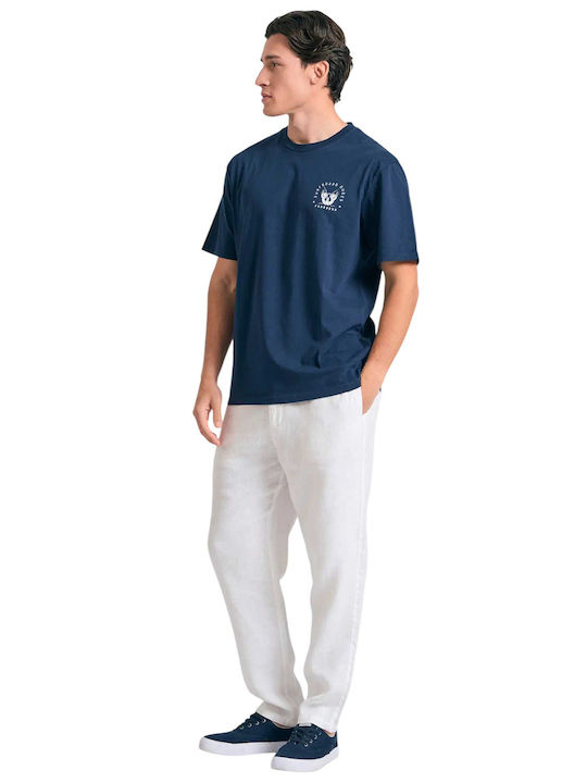 Funky Buddha Ανδρικό Παντελόνι Chino Λευκό
