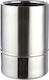 Cylindrical Bottle Cooler Steel Silver D12x18cm D12x18cm