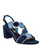 Sandalen Blau
