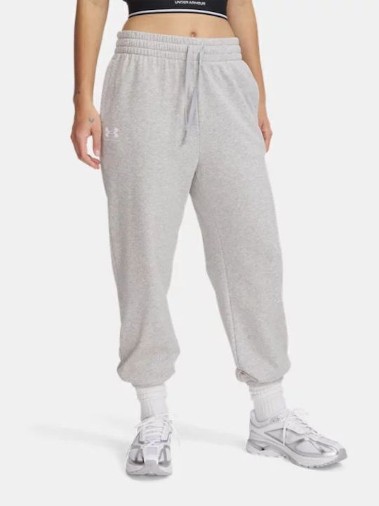 Under Armour Rival Terry Παντελόνι Φόρμας με Λά...