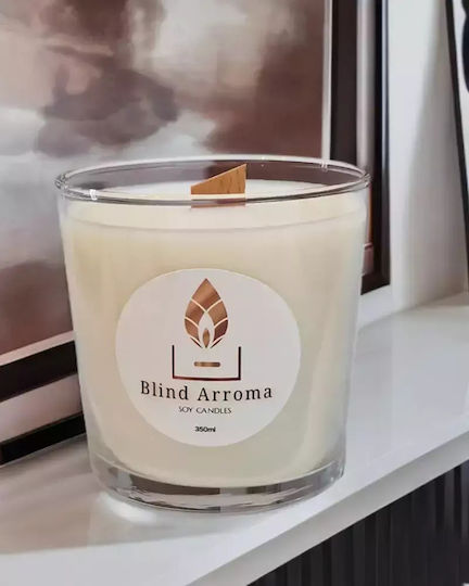 Soy Candle Scent of Your Choice Jar 350ml Cotton